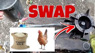 swap to 1 sack of rice and 1 native chicken