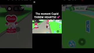 Cupid secret Minigame in adopt me Valentine’s Day event 2025! #Roblox #AdoptMe