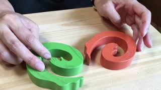 手と足　木のおもちゃ銀河工房 Japanese wooden toys