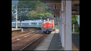 DD51牽引お座敷列車いきいきサロンきのくに　関西本線柘植