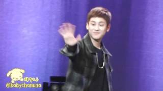 [Fancam] 151010 Chanwoo - iKON Tokyo Fanmeet (@babychanuna)