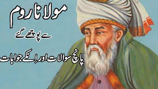 Molana Rome sa Poocha Gaye 5 Sawal aur inka Jawab