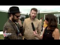 Peanut and Simon from Kaiser Chiefs with Clare