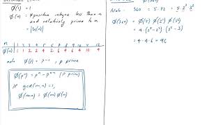 2.4 The Euler Phi function