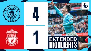 EXTENDED HIGHLIGHTS | Man City 4-1 Liverpool | Grealish inspires huge win