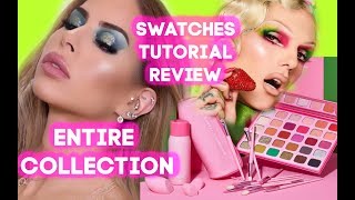 JEFFREE STAR X MORPHE ARTISTRY PALETTE REVIEW, SWATCHES + TUTORIAL