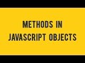 Learn Methods in JavaScript Objects in Hindi by vishAcademy