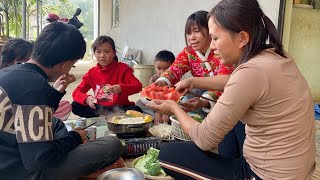 A hot pot meal costs $6 to feed a family！