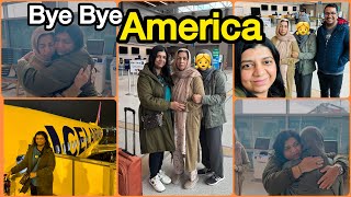 Leaving America 🇺🇸 | USA to UK ka safar | Alwina Aslam