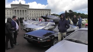 Dollingstown Classic DeLorean Car Rally Stormont Estate June 2024