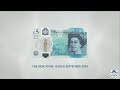 England Banknote - 5 Pounds Polymer Security Features - 2016 Issue - Collectors Paradise