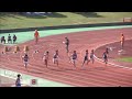 第94回 北海道陸上競技選手権大会　男子100ｍ　準決勝3組