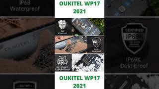 New mobile OUKITEL WP17 2021 Night Vision 64MP Triple Camera #short #alitech