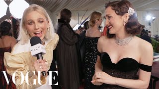 Maude Apatow on Her Classic Hollywood Met Gala Look | Met Gala 2022 With Emma Chamberlain | Vogue