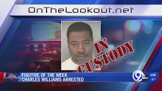 Charles Williams, former Fugitive of the Week, taken into custody