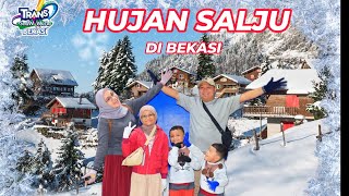 BERMAIN SALJU DI TRANS SNOW WORLD BEKASI JAWA BARAT