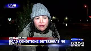 Road Conditions Deteriorating In Huntsville