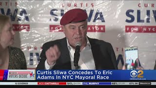 Republican Curtis Sliwa Concedes To Democrat Eric Adams In NYC Mayoral Race