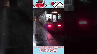 ET122系「『日本海の波』を『鮮やかなブルー』で表現」 @筒石駅