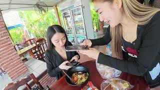 ใส่อั่ว ปวีณา สุโขทัย ร้านเด็ด บ้านแพ้วสมุทรสาคร❗❗