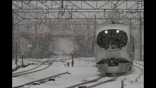 【大雪】雪の中を走る西武線の電車たち【Laview有】