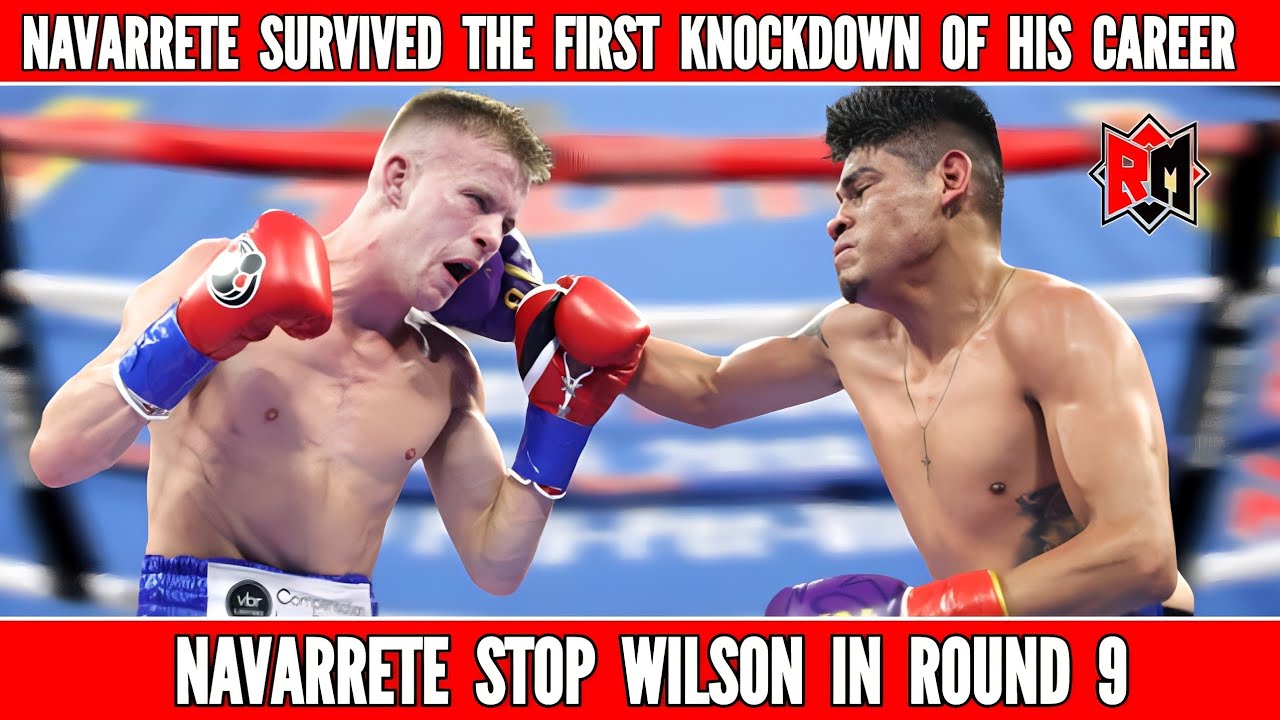 Emmanuel Navarrete Survived The First Knockdown In His Career And Stop ...