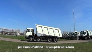 pktrucks MAN TGS 41.480 BB-WW 8x4 with Meiller 22 cbm. rear tipper - NEW