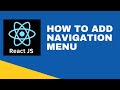#5 :  Add Navigation Menu (Bootstrap) in React Web Application