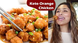 DELICIOUS KETO ORANGE CHICKEN | Easy Low Carb Recipe #keto Orange Chicken #shorts By The Best Keto