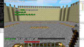 Setting up MobArena-plugin for Minecraft