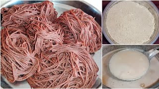 Ragi Ottu Shavige - ರಾಗಿ ಒತ್ತು ಶಾವಿಗೆ | Tasty ragi ottu shavige |Ragi ottu shavige recipe|