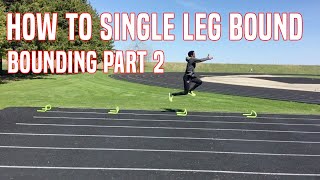 How to Single Leg Bound // Easy Drills for Jumpers and Athletes