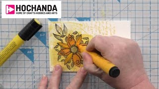 Paper Crafts, Mixed Media and Home Decor with Jane Royston and Bee Crafty at Hochanda!
