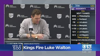 Kings Fire Luke Walton As Head Coach