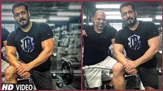 Salman Khan's Latest Look From Panvel Farmhouse Gym Being Strong Equipment|Beast Look For Tiger 3