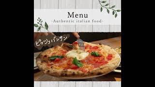 Italian Kitchen VANSAN金町店  Instagram用PR動画　【メニュー紹介】