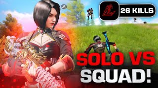 Solo VS Squad 26 Kills Full Gameplay Call of Duty Mobile Battle Royale