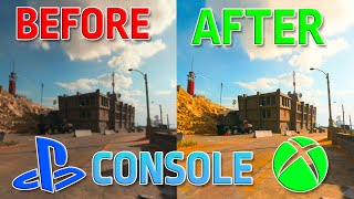 How to make REBIRTH ISLAND look BEAUTIFUL on CONSOLE!!| Xbox and PS4 Graphics Se