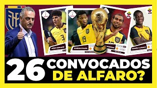 Estos serían los 26 convocados de Ecuador por Gustavo Alfaro para el mundial de Qatar 2022 🇪🇨🏆⚽