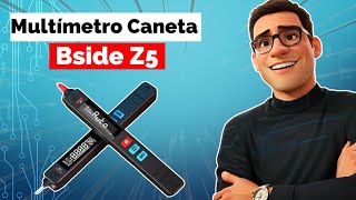 Multímetro Caneta BSIDE Z5 #eletronica #eletricista #eletrica #multimetro #bside