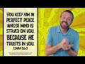 perfect peace isaiah 26 3 memory verse song for kids