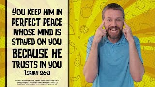 Perfect Peace! (Isaiah 26:3) | Memory Verse Song for Kids