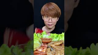 ใครชอบของดองมากองรวมกันทางนี้่ 🙋🏻‍♂️ #รีวิว #แซลมอน #กุ้ง #koreadong ##อร่อยบอกต่อ #shorts #asmr