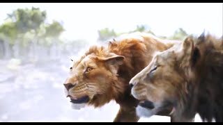 Outsiders Hunting Mufasa and Taka Scene || Mufasa-The Lion King