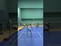 robot playing badminton #badminton #robot #robotshow #airobot #short #robots #ai #aifuturetrends