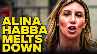 Alina Habba Melts Down After Biden Says Trump Prosecutions Were Too Slow