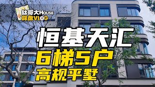 『恒基天汇』孙河港资平墅，房本300㎡，价格4000万，装修500万，厨房100万…【钛vlog】