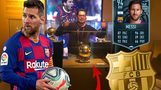 Museo del Barcelona FC, balón y botín de oro espectaculares