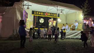 20211124 物部神社　鎮魂祭　石見神楽（道がえし）