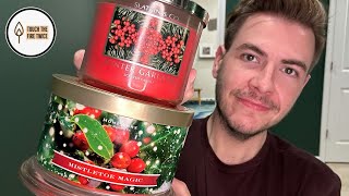 HomeWorx Mistletoe Magic Candle Review | The 12 Days of Candles | TouchTheFireTwice